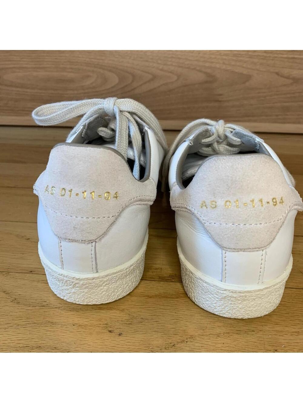 AllSaints Thelma Suede Low Top Sneakers in White - Size 6 - Picture 4 of 7